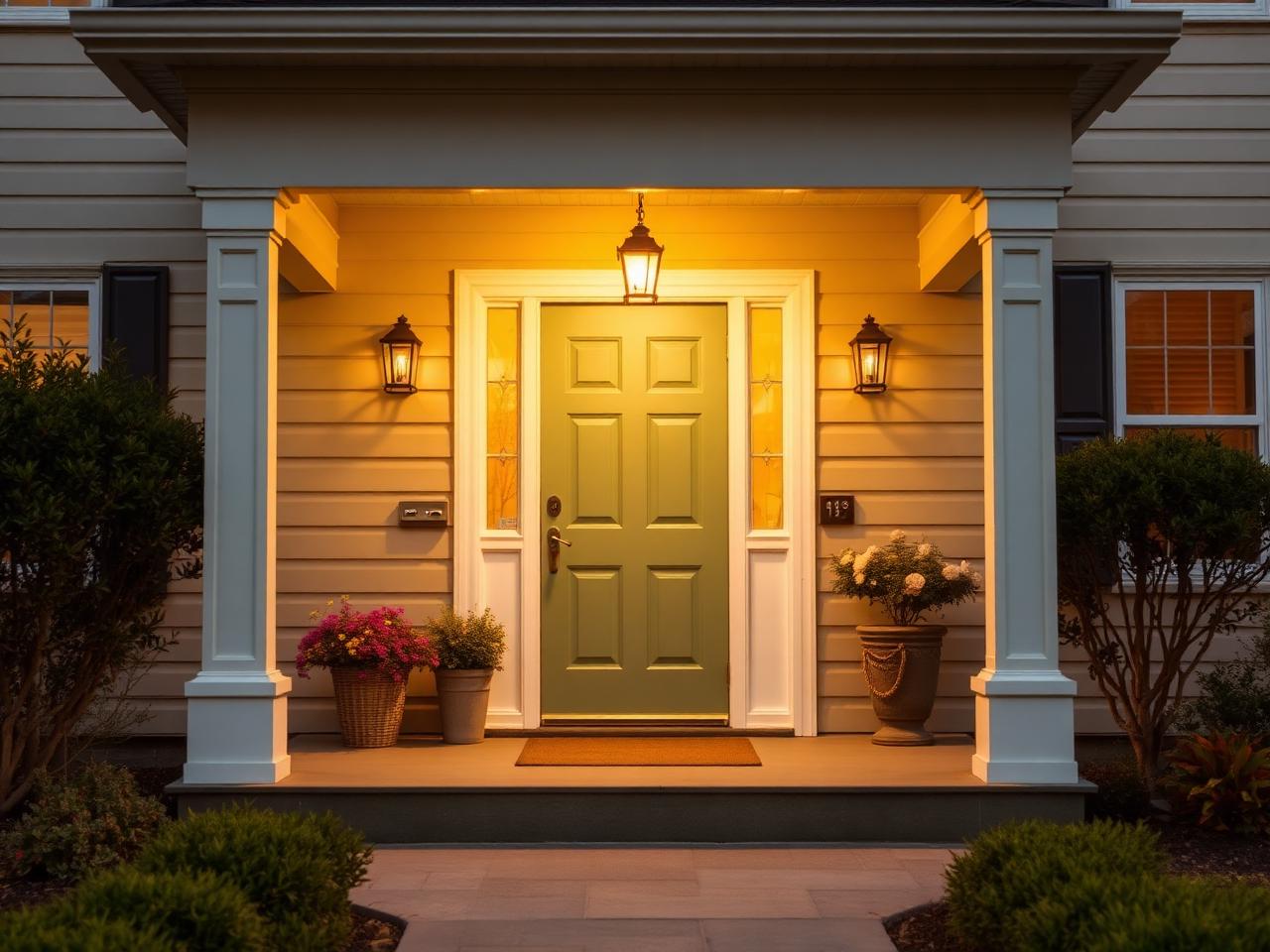 A warm, welcoming home representing supportive transitional housing